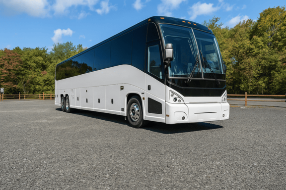 Charter Bus Rental Port St. Lucie 56 Passenger Charter Bus